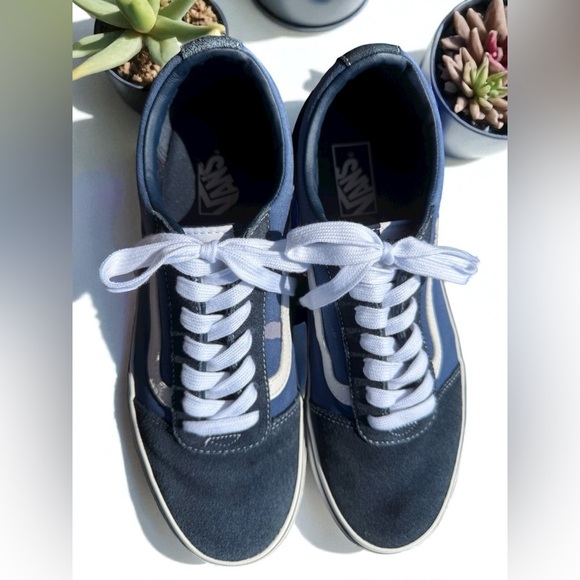 Vans Mens Old Skool Off The Wall Suede Tips & Canvas Size 11 Sneakers - Picture 11 of 14